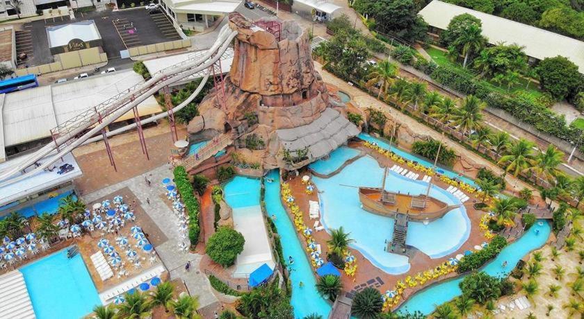 Piazza Diroma Acqua Aparthotel Caldas Novas Luaran gambar