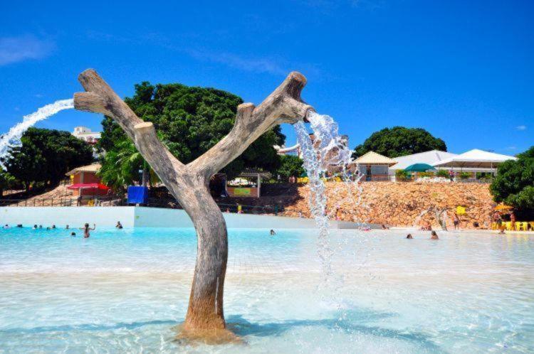 Piazza Diroma Acqua Aparthotel Caldas Novas Luaran gambar
